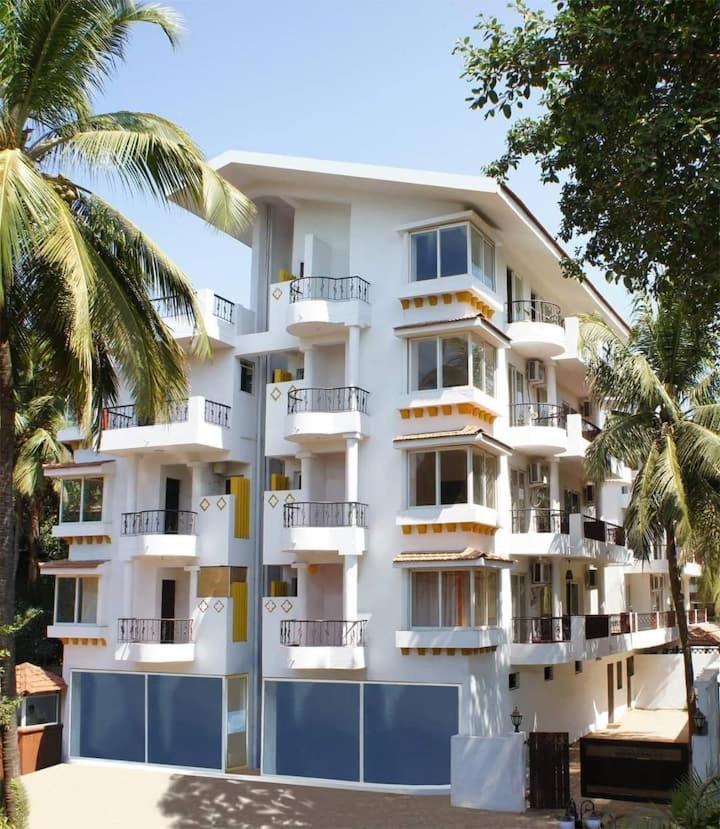 Ferienwohnung Aquavista @ Casa Philomena Calangute Exterior foto