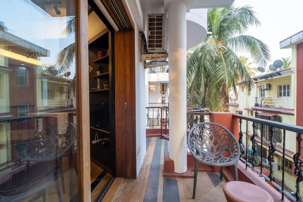 Ferienwohnung Aquavista @ Casa Philomena Calangute Exterior foto