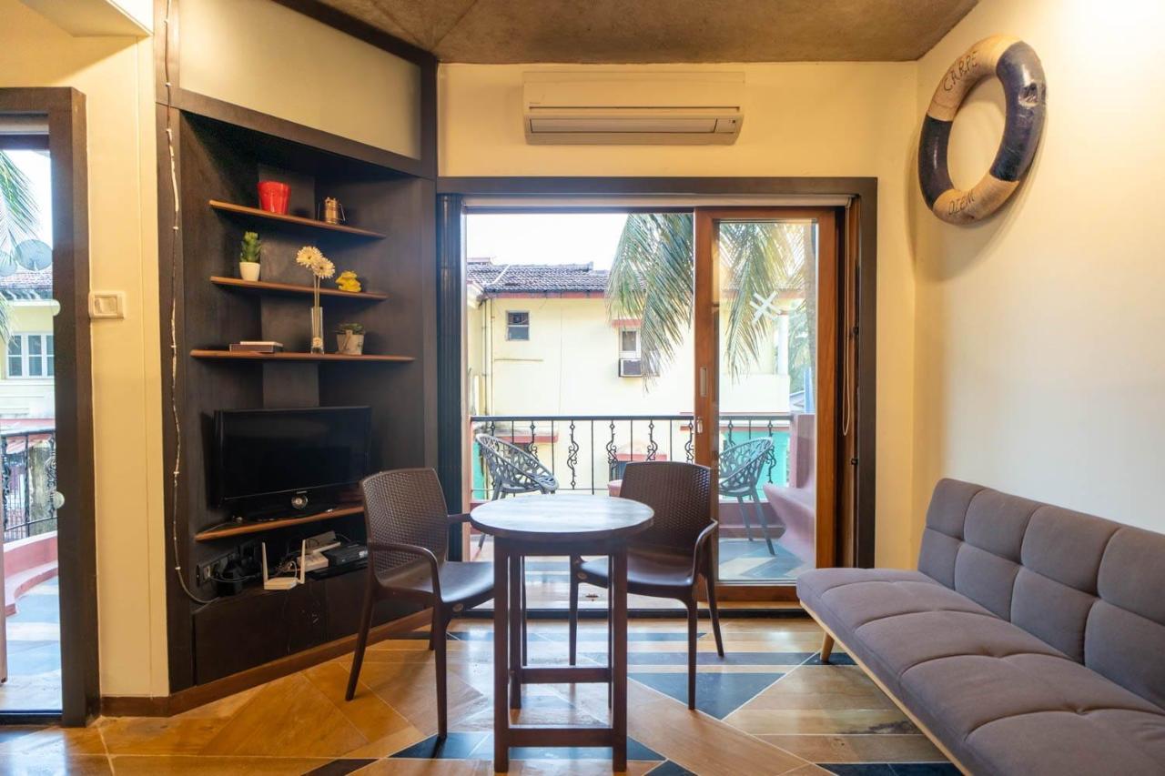 Ferienwohnung Aquavista @ Casa Philomena Calangute Exterior foto