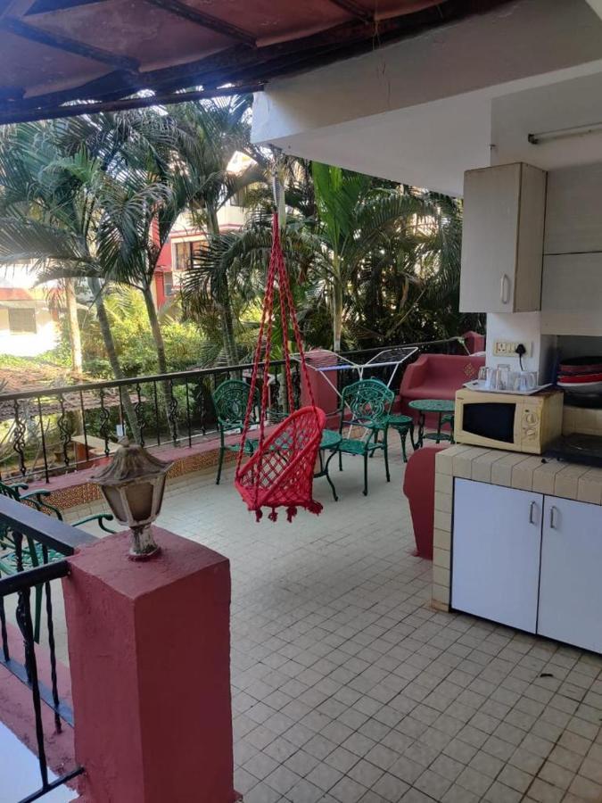Ferienwohnung Aquavista @ Casa Philomena Calangute Exterior foto